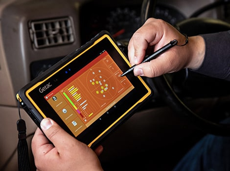 GETAC應用于庫存及倉庫管理的加固計算機優選解決方案